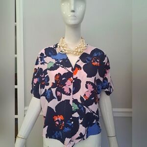 Floral Madison Top
